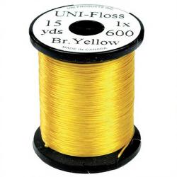 Fils de montage Polyfloss UNI-floss jaune