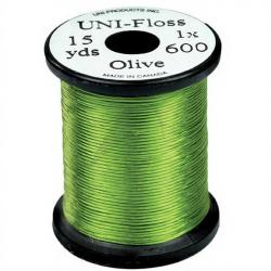Fils de montage Polyfloss UNI-floss olive