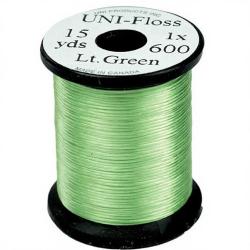Fils de montage Polyfloss UNI-floss vert clair
