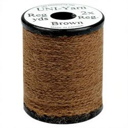 Uni yarn marron
