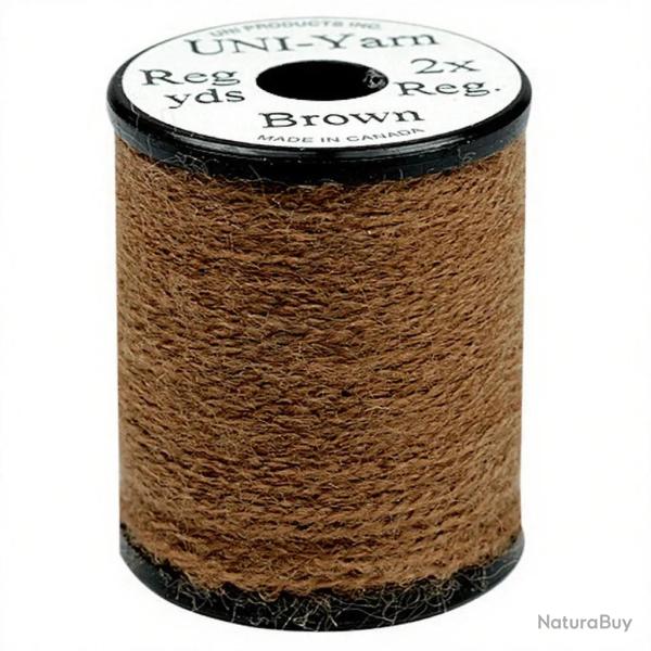 Uni yarn marron