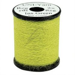 Uni yarn vert insecte