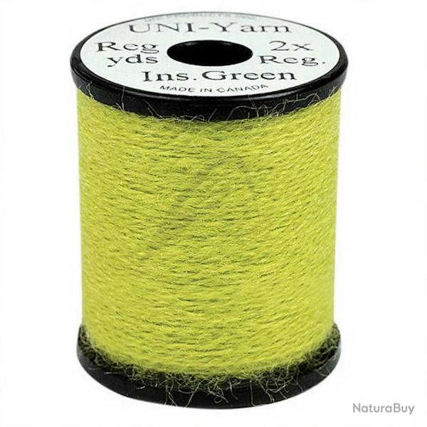 Uni yarn vert insecte
