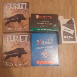 Lot de balles calibre 12