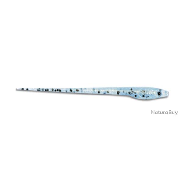 Leurre Souple Delalande Lan�on ZX 10cm Nacr� bleut� paillet� noir argent