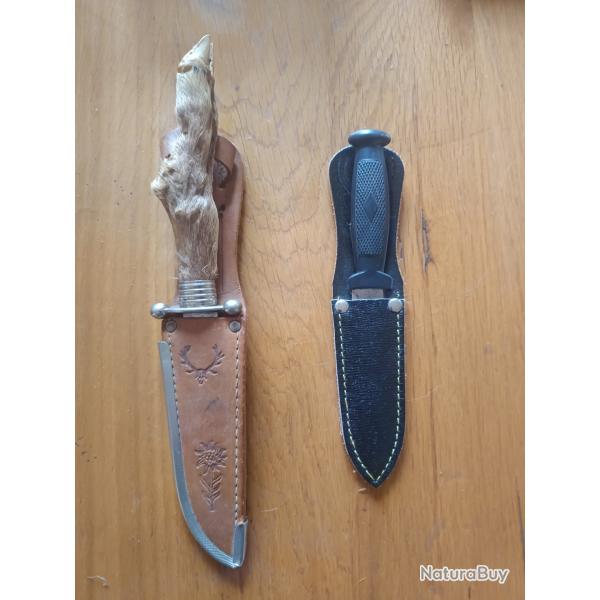 Couteau de chasse lot