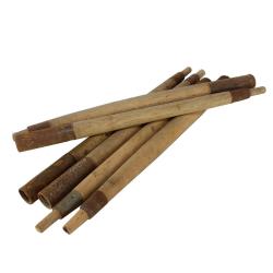 Lot de 6 m&acirc;ts en bois