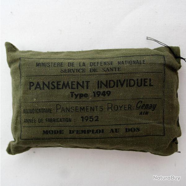 Pochette de pansements Arm�e fran�aise Guerre d'Alg�rie