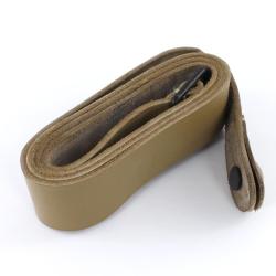 Bretelle/sangle pour fusil MAS 36 Arm&eacute;e fran&ccedil;aise Cuir jaune ann&eacute;es 70/80