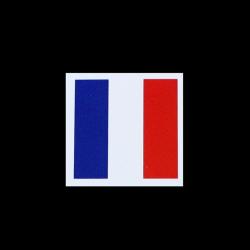 Autocollant France 3*3cm pi&egrave;ce