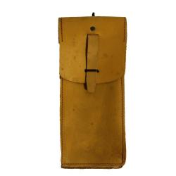 Porte-chargeurs FM MAT 49 en cuir jaune