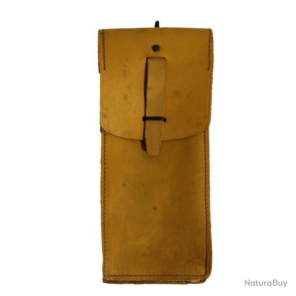 Porte-chargeurs FM MAT 49 en cuir jaune