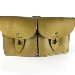Double cartouchi&egrave;re FSA (cuir jaune)