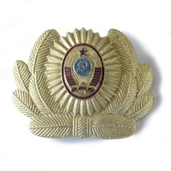 Insigne de casquette du MVD (authentique)