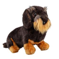 ANIMA PELUCHE TECKEL A POIL DUR ASSIS 28 CM