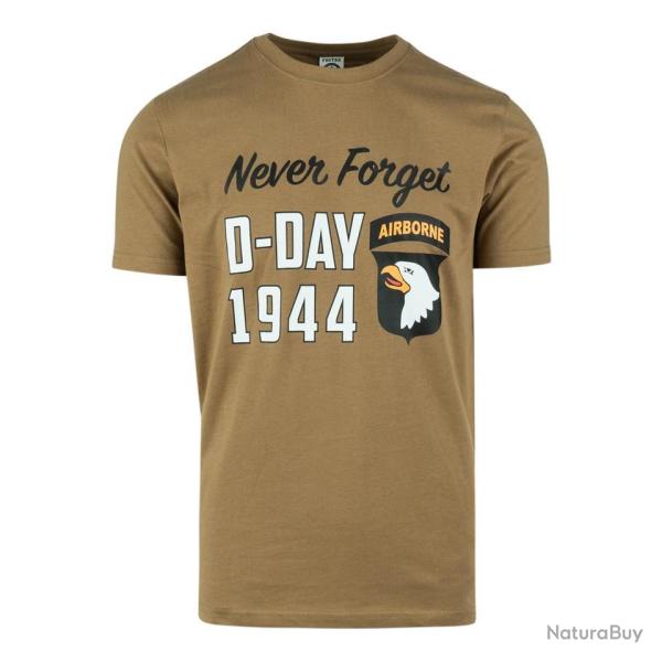 T-shirt D-Day 1944 M Coyote
