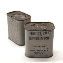 Poudre insecticide US Army
