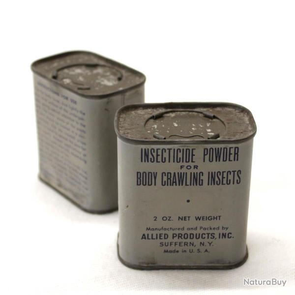 Poudre insecticide US Army