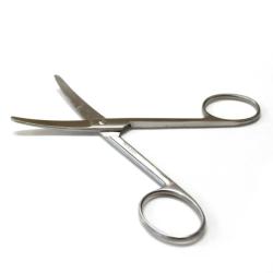 Ciseaux chirurgical courbe