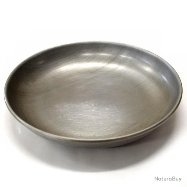 Assiette en aluminium (bross�)