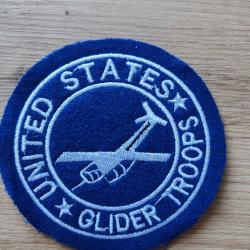 INSIGNE EN TISSU SUR FEUTRE DES GLIDER TROOPS DE L U.S. ARMY MOD&Egrave;LE INFANTRY