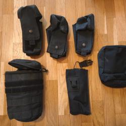 Lot poche molle noire