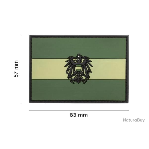 Patch Autriche Flag forest Rubber - JTG