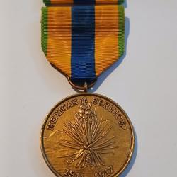 M&eacute;daille US Mexican Service 1911-1917
