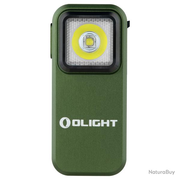 Lampe Torche Clip Rechargeable Olight Oclip OD Green 300 Lumens Lumieres Blanche et Rouge Magnetique