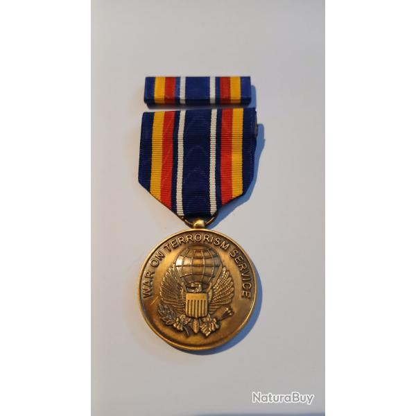 M�daille US War on Terrorism Service