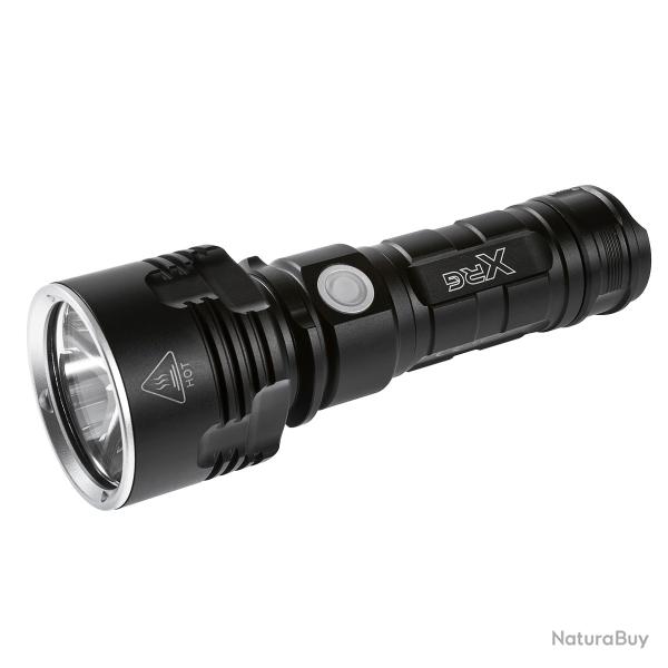 Lampe Torche Puissante XRG 2000 Monster 2000 Lumens LED XML L2 Portee 300m Rechargeable