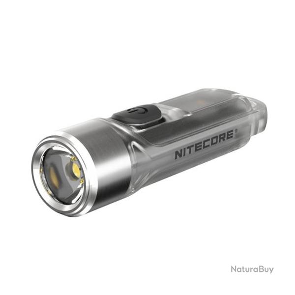 Mini Lampe Porte Cles Nitecore Tiki 300 Lumens LED Osram P8 Lumiere UV IP66 USB C