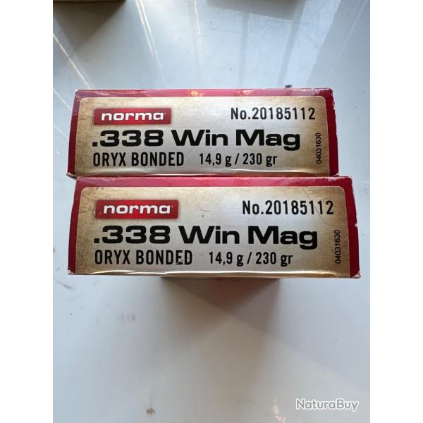 Norma 338w mag oryx 2 bo�tes