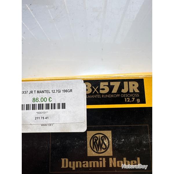 Rws 8x57 JR t mantel