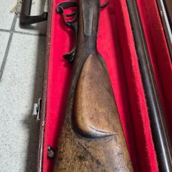 FUSIL JUXTAPOSER CHIEN EXTERIEUR
