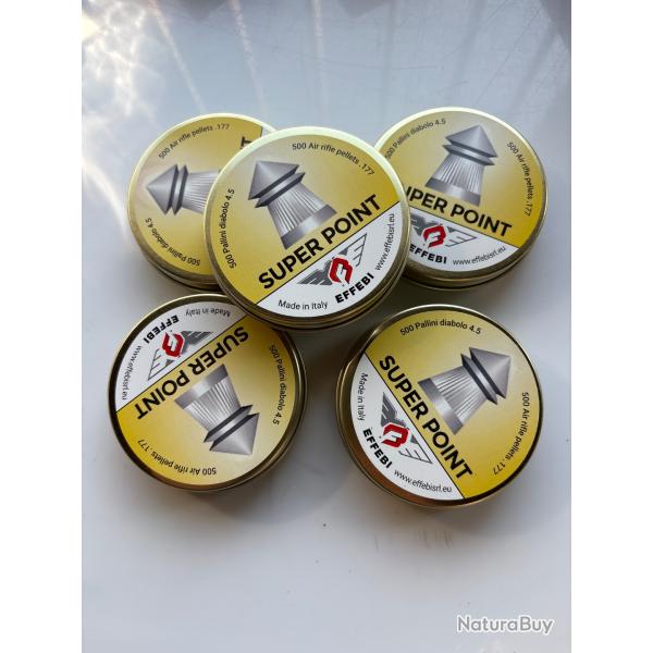 Lot plomb 4,5 air rifle