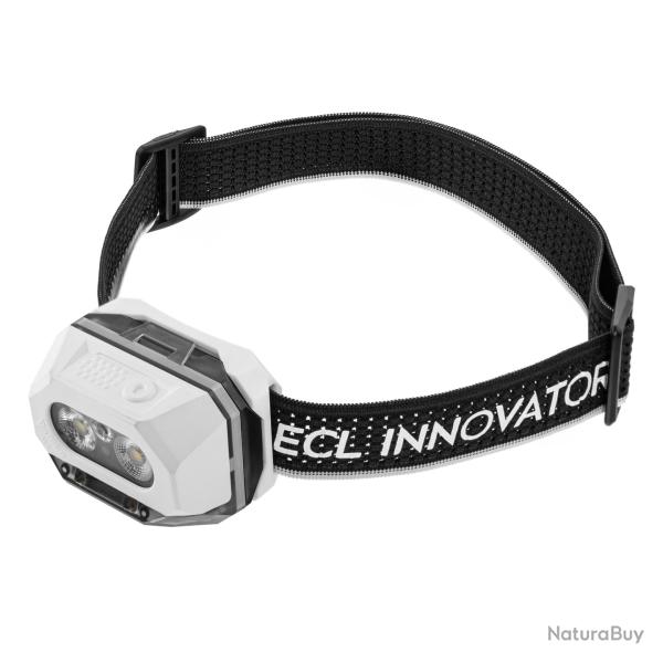 Lampe Frontale Wuben H4 White 800 Lumens LED Capteur de Mouvement IP68 USB
