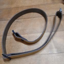 Bretelle cuir pour fusil/carabine (mat49+Grovtec)