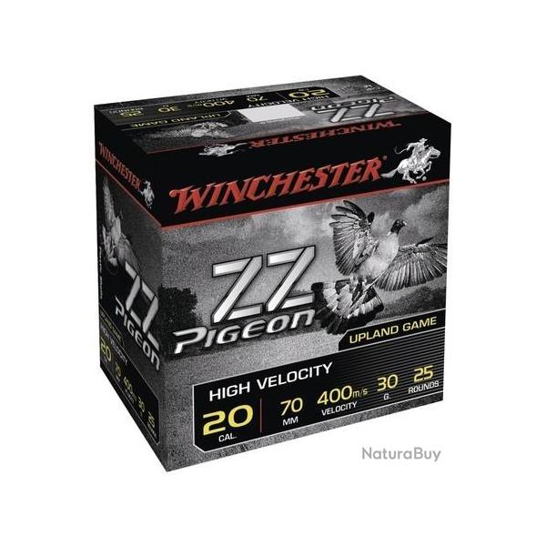 250 Cartouche zz pigeon 20-70, 1 6mm, 30g,p7.5