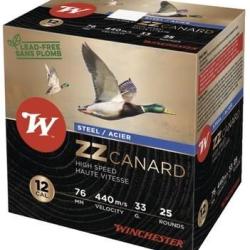 250 Cart acier winchester zz canard cal 12/76 n&deg;4