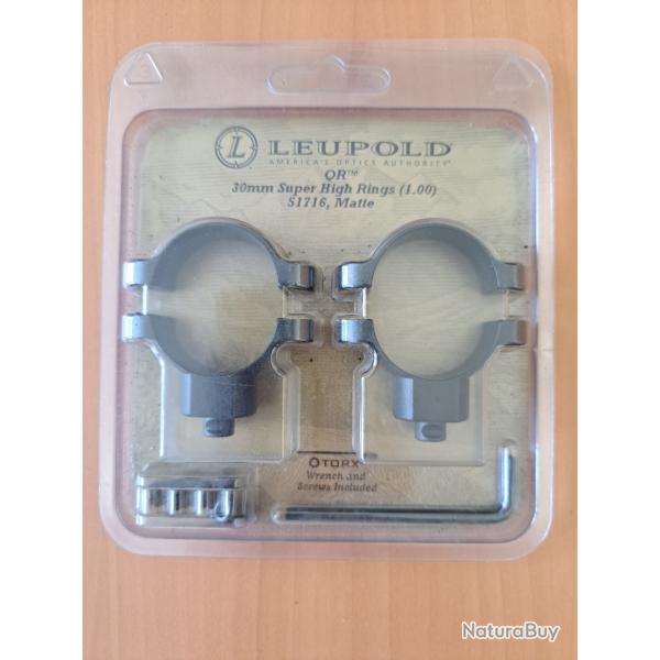 Colliers Leupold QR 30 mm Super High Rings