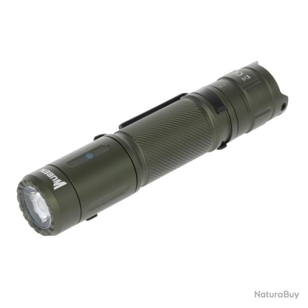 Lampe torche tactique Wuben C3 Army Green 1200 lumens LED Osram P9 IP68 USB C EDC