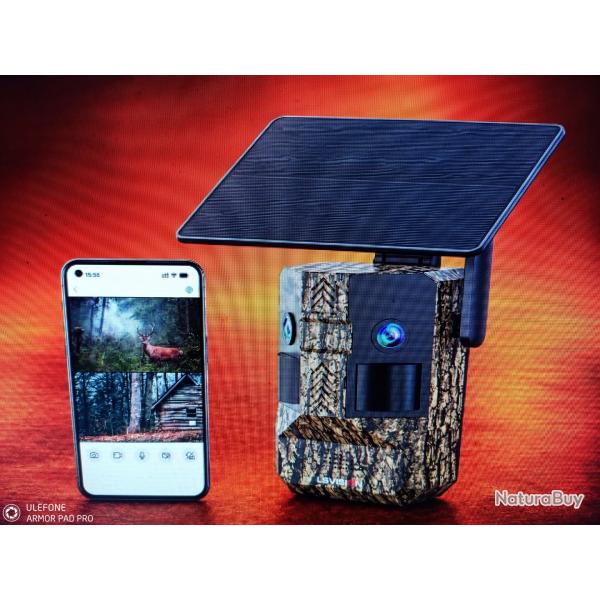 Rog twin camera de chasse live solaire 4G double objectif 180