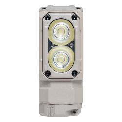 Lampe torche compacte Wuben E7 Khaki 1800 Lumens 2x Osram P9 IP68 USB C EDC