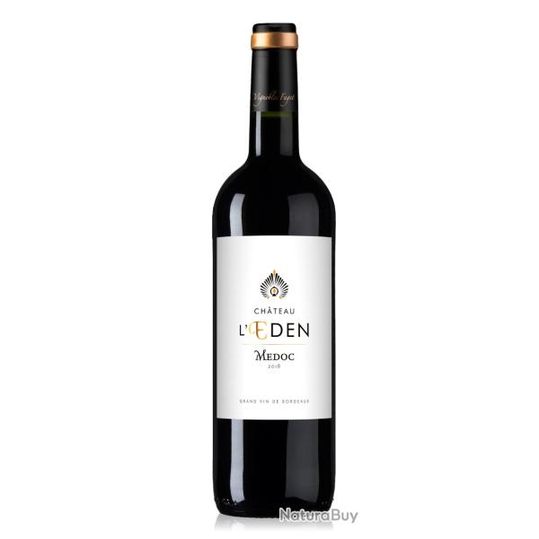 Ch�teau L'Eden 2018 - AOC M�doc - Bouteilles (75 cl) Vendu par carton de 6
