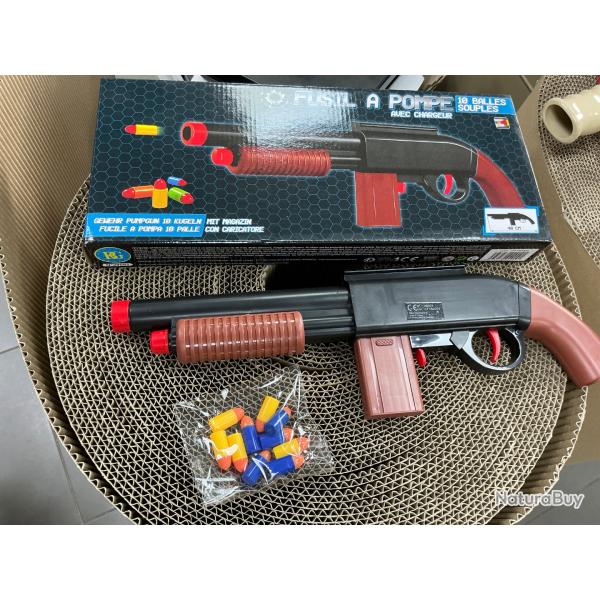 Fusil � pompe 10 balles