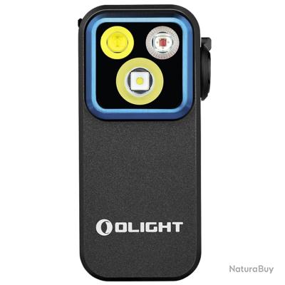 Lampe torche clip Olight Oclip Pro 500 Lumens Tri LED Spot Flood Rouge ...