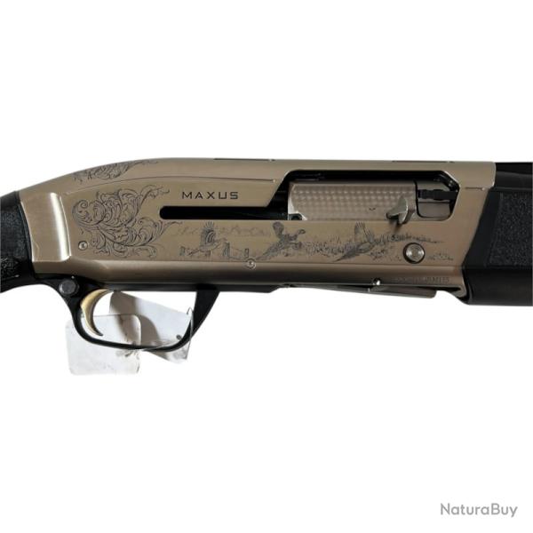 Semi-auto BROWNING "Maxus" 12/89, canon 76cm, Invector plus, mise � prix 1� sans r�serve, occasion