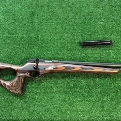CZ 457 - Calibre .22 WMR - Canon filet&eacute; 53 cm - Crosse trou de pouce - Neuve - Avec silencieux