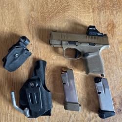 H11 produkt avec optic et gcode holster carry